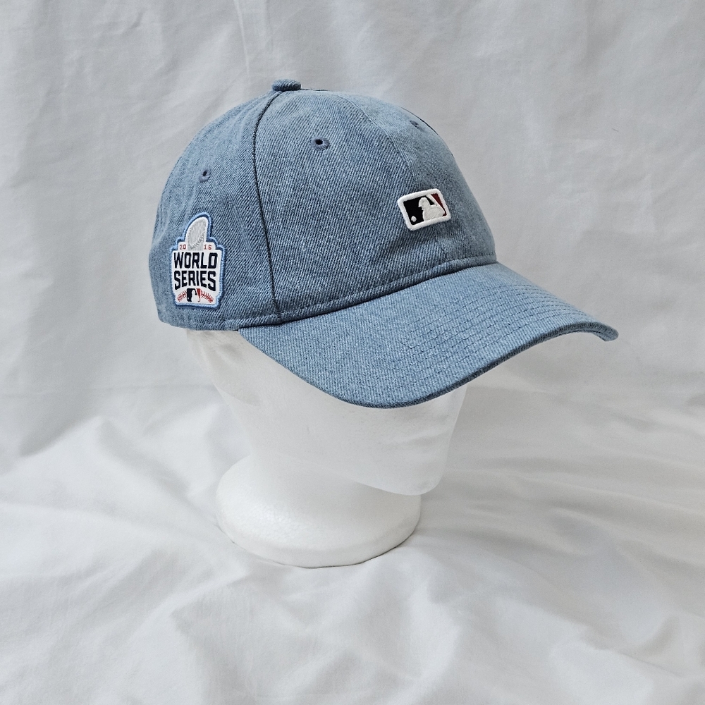 Levi's MLB 2016 World Series Denim Cap Adjustable Strapback Hat Cubs Rare